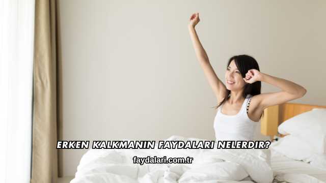 Erken Kalkmanın Faydaları Nelerdir?