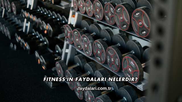 Fitness'ın Faydaları Nelerdir?