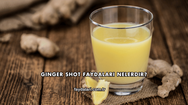 Ginger Shot Faydaları Nelerdir?