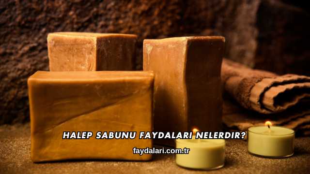 Halep Sabunu Faydaları Nelerdir?