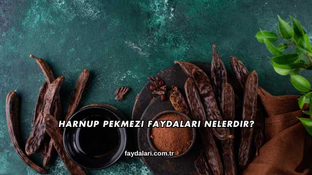 Harnup Pekmezi Faydaları Nelerdir?