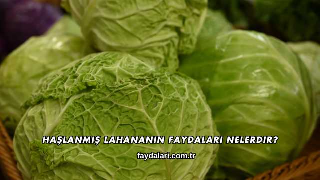 Haşlanmış Lahananın Faydaları Nelerdir?