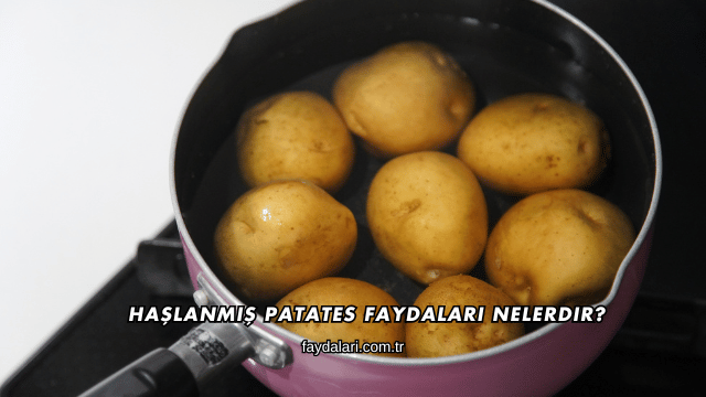 Haşlanmış Patates Faydaları Nelerdir?