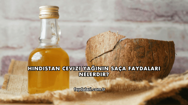 Hindistan Cevizi Yağının Saça Faydaları Nelerdir?