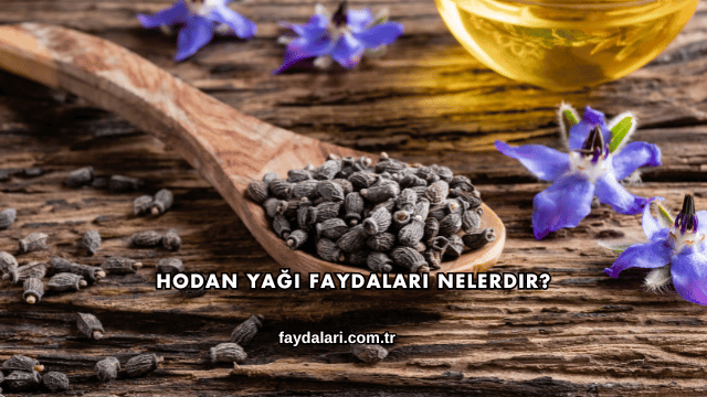 Hodan Yağı Faydaları Nelerdir?