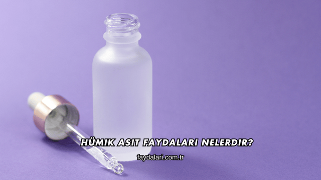 Hümik Asit Faydaları Nelerdir?