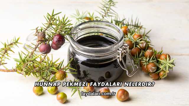 Hunnap Pekmezi Faydaları Nelerdir?