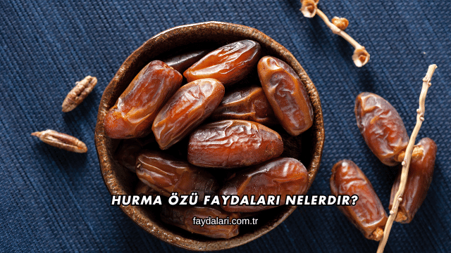 Hurma Özü Faydaları Nelerdir?