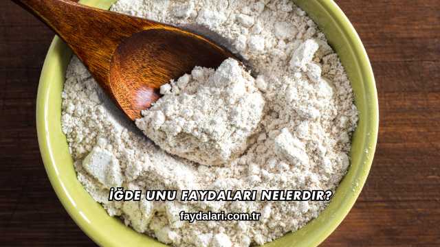 İğde Unu Faydaları Nelerdir?