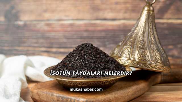 İsotun Faydaları Nelerdir?
