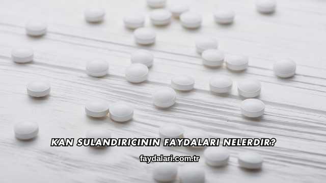 Kan Sulandırıcının Faydaları Nelerdir?