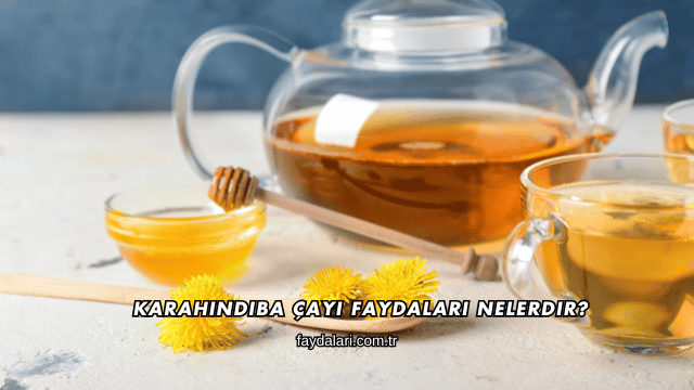 Karahindiba Çayı Faydaları Nelerdir?