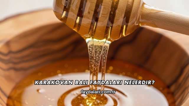 Karakovan Balı Faydaları Nelerdir?