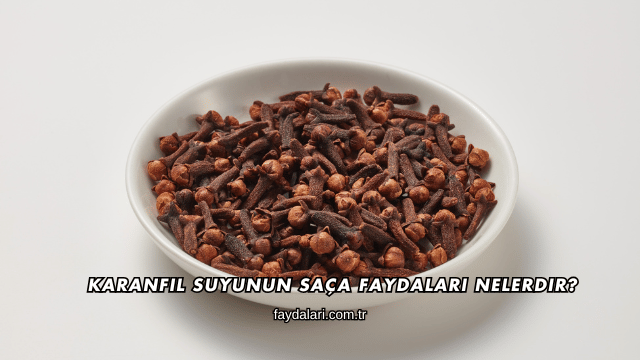 Karanfil Suyunun Saça Faydaları Nelerdir?