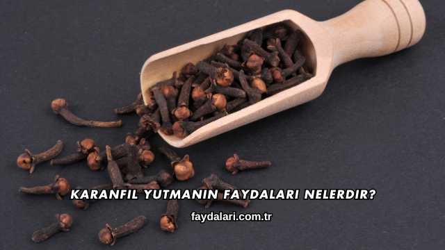 Karanfil Yutmanın Faydaları Nelerdir?