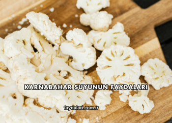 Karnabahar Suyunun Faydaları