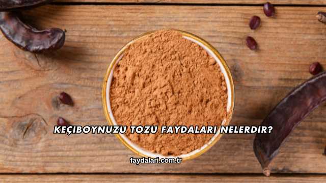 Keçiboynuzu Tozu Faydaları Nelerdir?