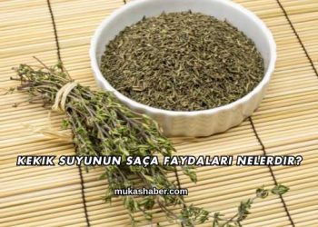 Kekik Suyunun Saça Faydaları Nelerdir?