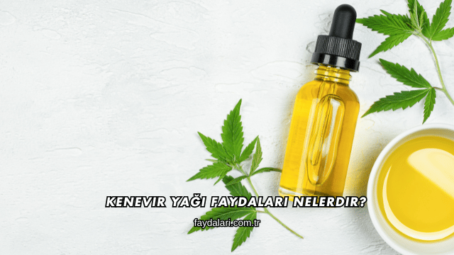 Kenevir Yağı Faydaları Nelerdir?