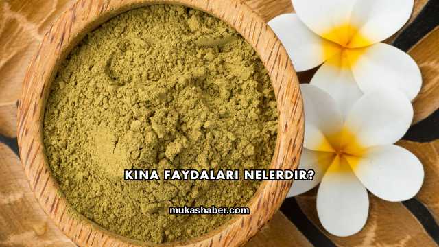 Kına Faydaları Nelerdir?