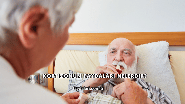 Kortizonun Faydaları Nelerdir?