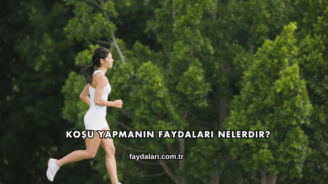 Koşu Yapmanın Faydaları Nelerdir?