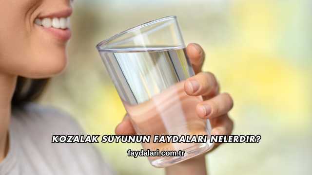 Kozalak Suyunun Faydaları Nelerdir?