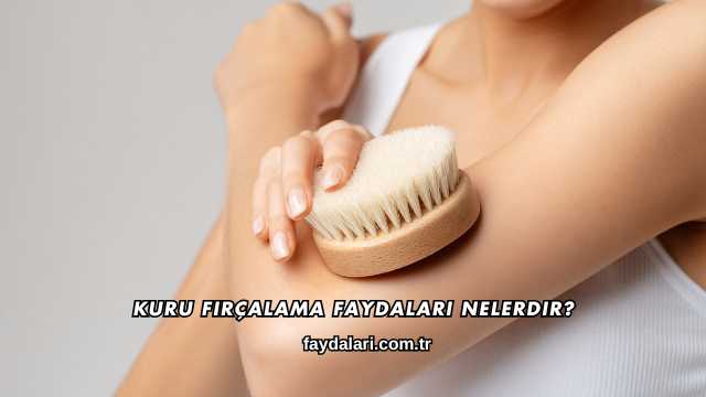 Kuru Fırçalama Faydaları Nelerdir?