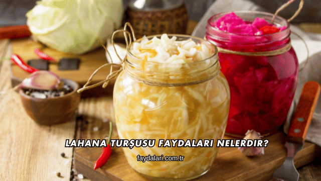 Lahana Turşusu Faydaları Nelerdir?