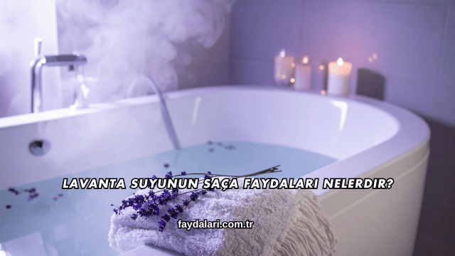 Lavanta Suyunun Saça Faydaları Nelerdir?