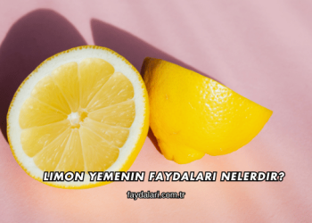 Limon Yemenin Faydaları Nelerdir?