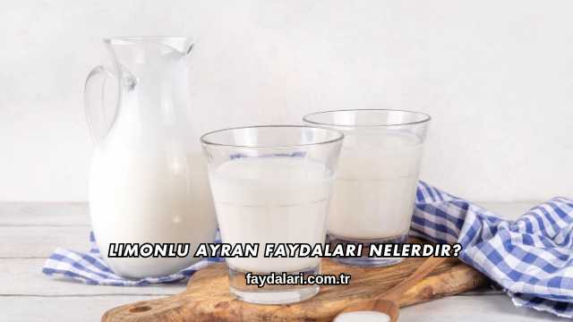 Limonlu Ayran Faydaları Nelerdir?
