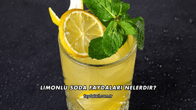 Limonlu Soda Faydaları Nelerdir?
