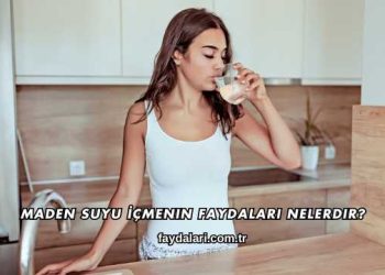 Maden Suyu İçmenin Faydaları Nelerdir?