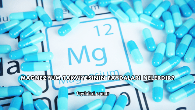 Magnezyum Takviyesinin Faydaları Nelerdir?