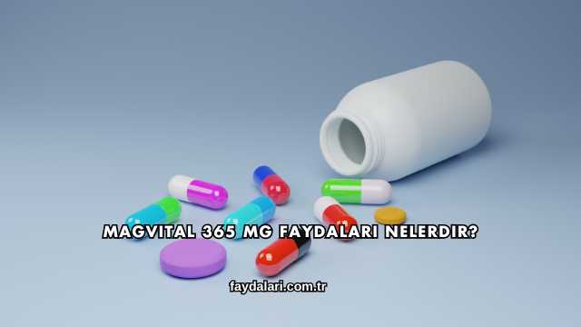 Magvital 365 Mg Faydaları Nelerdir?