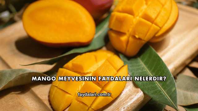Mango Meyvesinin Faydaları Nelerdir?
