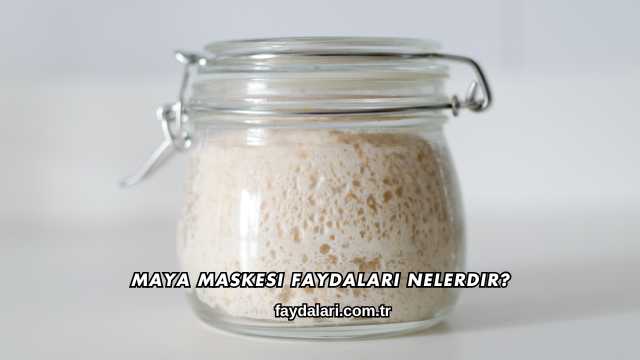 Maya Maskesi Faydaları Nelerdir?