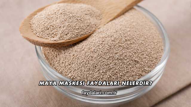 Maya Maskesi Faydaları Nelerdir?