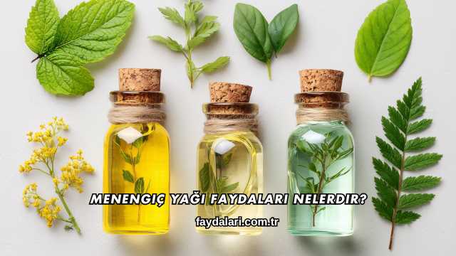 Menengiç Yağı Faydaları Nelerdir?