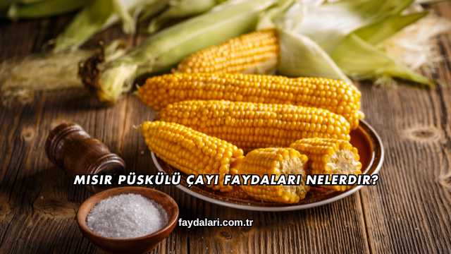 Mısır Püskülü Çayı Faydaları Nelerdir?
