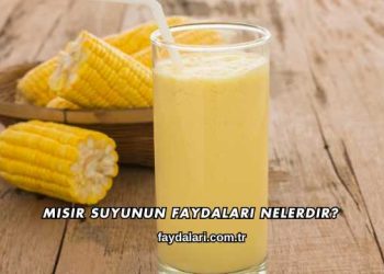 Mısır Suyunun Faydaları Nelerdir?