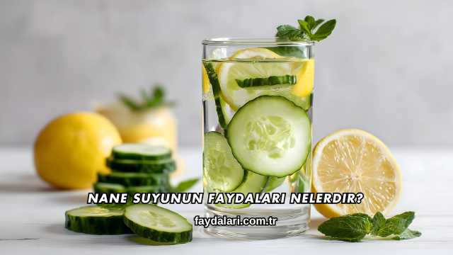 Nane Suyunun Faydaları Nelerdir?