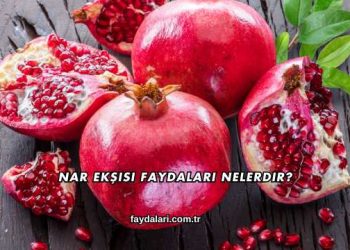 Nar Ekşisi Faydaları Nelerdir?