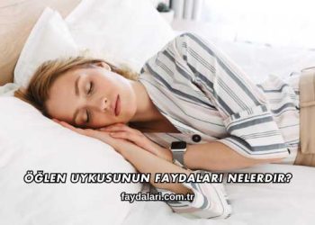 Öğlen Uykusunun Faydaları Nelerdir?