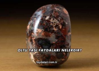 Oltu Taşı Faydaları Nelerdir?