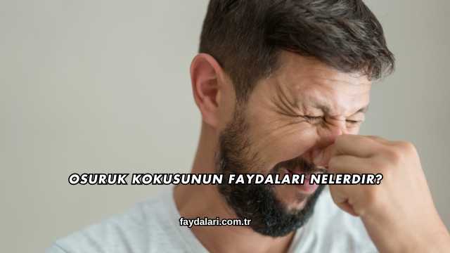 Osuruk Kokusunun Faydaları Nelerdir?
