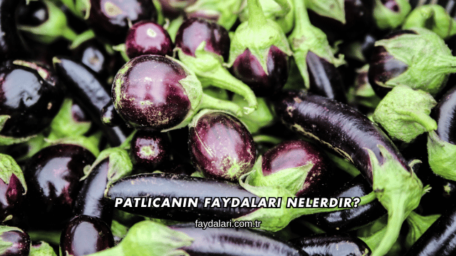 Patlıcanın Faydaları Nelerdir?