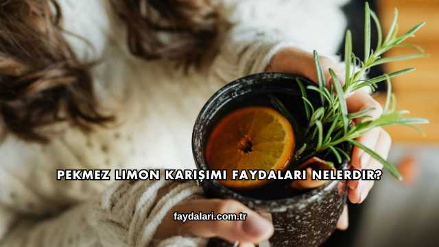 Pekmez Limon Karışımı Faydaları Nelerdir?