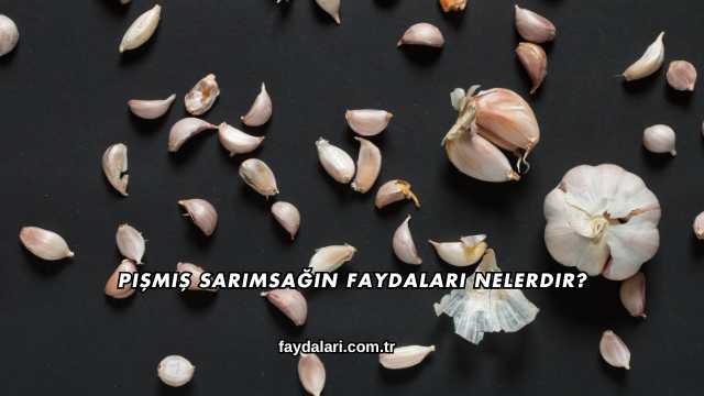 Pişmiş Sarımsağın Faydaları Nelerdir?